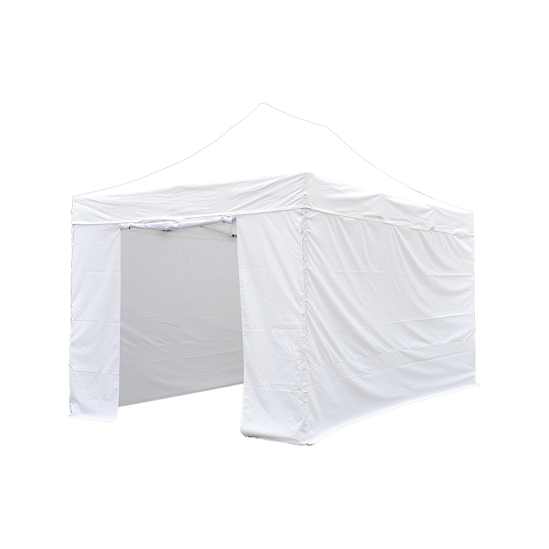 3x4.5m إطار الألومنيوم شرفة طيار 300G PVC بوليستر المطلي
